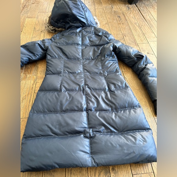 BCBGeneration Winter Down Feather Quilted Hooded Puffer Jacket Sz XS - Picture 12 of 15